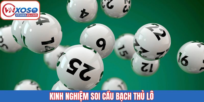 Soi bạch thủ lô từ giải đặc biệt trong xổ số truyền thống