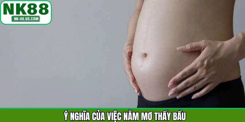 Ý nghĩa chung khi mộng thấy có bầu